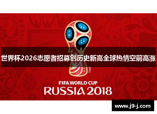 世界杯2026志愿者招募创历史新高全球热情空前高涨 世界杯2026志愿者招募创历史新高全球热情空前高涨